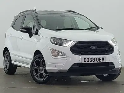 Used Ford Ecosport ST-Line 140 HP (102 kW) 2018 White SUV