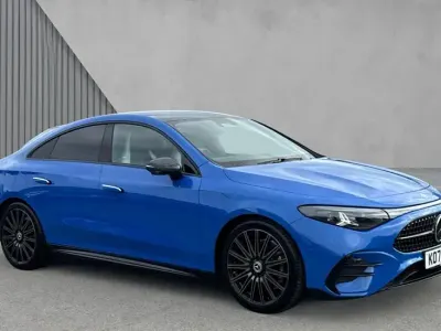 New Mercedes CLA200 AMG Line Premium Plus 163 HP (119 kW) 2026 Metallic paint sapphire blue
