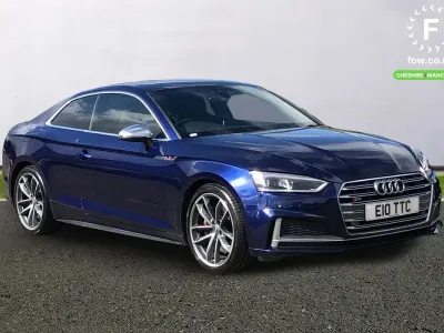 Usado Audi A5 Design 354 HP (260 kW) 2017 Azul Coupé