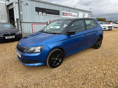 Used Skoda Fabia Colour Edition 95 HP (69 kW) 2017 Blue Hatchback