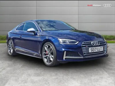 Used Audi A5 348 HP (255 kW) 2017 Blue Coupe