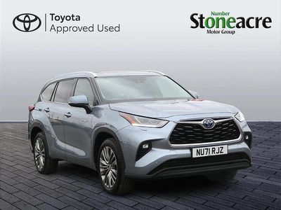 Used Toyota Highlander 244 HP (179 kW) 2021 Silver SUV