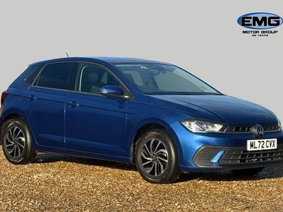 Used VW Polo Life 80 HP (58 kW) 2022 Blue Hatchback