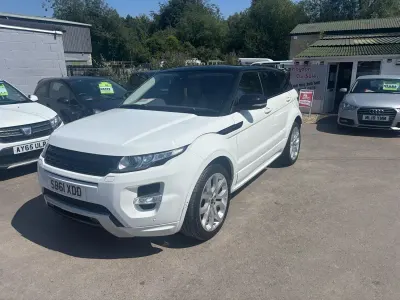 Used Land Rover Range Rover evoque Dynamic 2012 White SUV