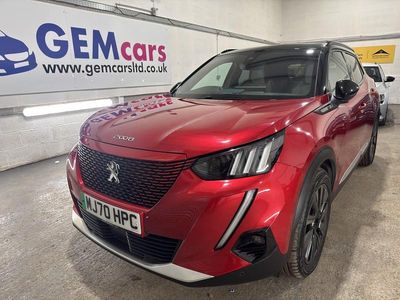 Used Peugeot e-2008 GT 50 kW (68 HP) 2020 Red SUV