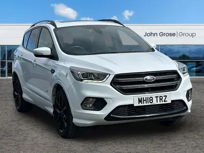 Used Ford Kuga ST-Line X 150 HP (110 kW) 2018 White SUV