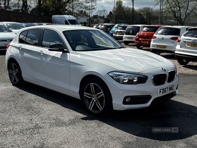 Used BMW 118 Sport Line 2017 White Hatchback