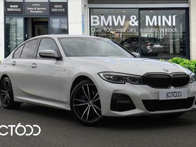 Begagnad BMW 330e M Sport 288 HK (211 kW) 2020 Vit Sedan