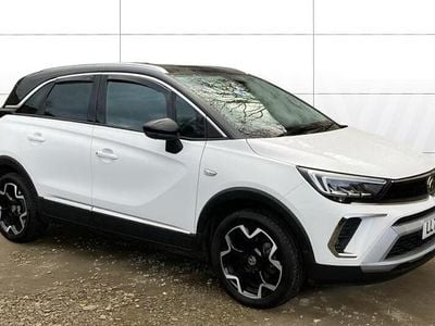 Used Vauxhall Crossland Ultimate 131 HP (96 kW) 2021 White SUV