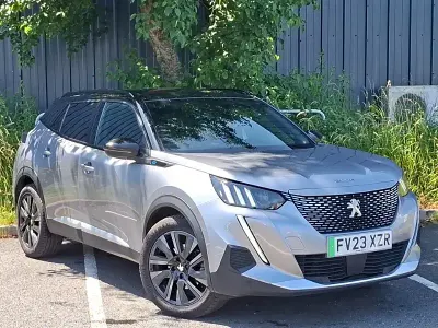 Used Peugeot e-2008 Premium 100 kW (136 HP) 2023 Grey SUV