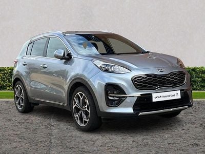Used Kia Sportage GT-Line 177 HP (130 kW) 2019 Silver SUV