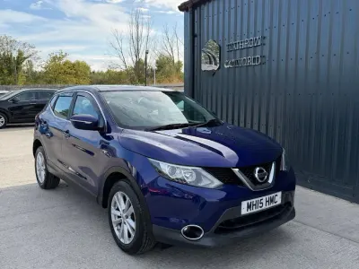 Used Nissan Qashqai Acenta 115 HP (84 kW) 2015 Blue SUV
