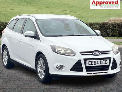 White Used 2014 Ford Focus Titanium Estate | £7,100 (A bit pricey)