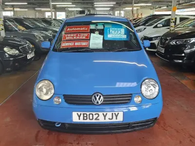 Used VW Lupo 75 HP (55 kW) 2002 Blue Hatchback