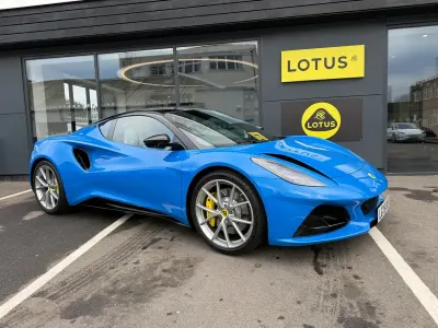 Used Lotus Emira 405 HP (297 kW) 2025 Blue Coupe