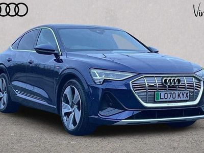 Used 2022 Audi e-tron Sportback S-Line SUV | £24,109 (Fair price)