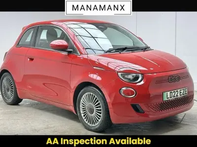 Używany Fiat 500e Red 86 kW (118 KM) 2022 Czerwony Hatchback
