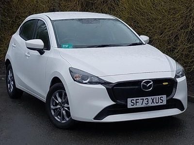 Used Mazda 2 Center-Line 75 HP (55 kW) 2023 White Hatchback