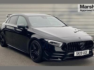 Black Used 2019 Mercedes A35 AMG Premium Plus Hatchback | £25,895 (Fair price)