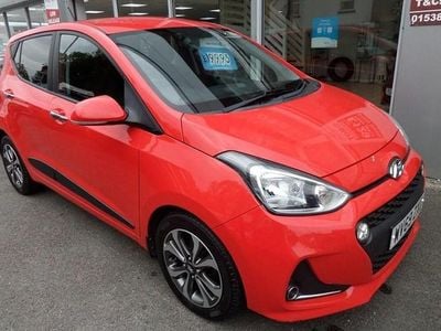 Used Hyundai i10 Premium SE 87 HP (63 kW) 2019 Red Hatchback