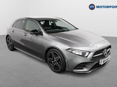Grey Used 2022 Mercedes A180 AMG Line Premium Hatchback | £22,599 (A bit pricey)