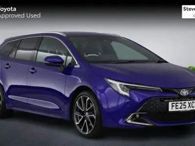 Used Toyota Corolla 196 HP (144 kW) 2025 Blue Estate