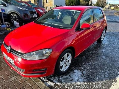 Used VW Golf VII Match 110 HP (80 kW) 2015 Red Hatchback