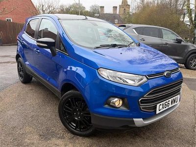 Used Ford Ecosport Titanium S 140 HP (102 kW) 2016 Blue SUV