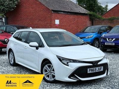 White Used 2019 Toyota Corolla Estate | £11,990 (Super price)
