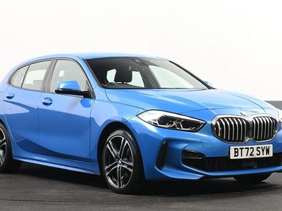 Used BMW 118 M Sport 134 HP (98 kW) 2022 Blue Hatchback