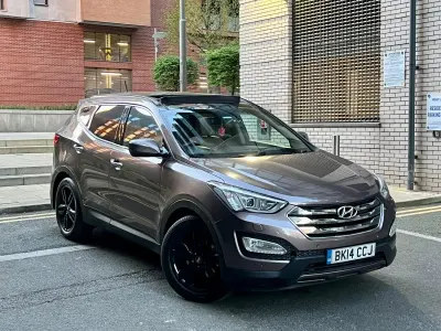 Begagnad Hyundai Santa Fe Premium SE 2014 Brun SUV