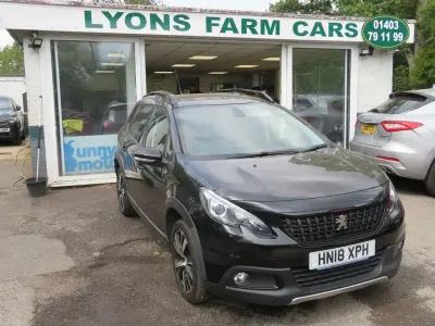 Used Peugeot 2008 GT-line 110 HP (80 kW) 2018 Black SUV