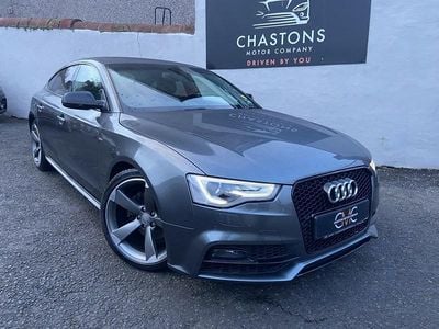 Begagnad Audi A5 Black Edition 2015 Grå Sportkupé