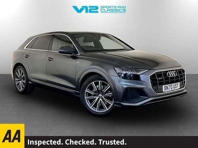Grey Used 2020 Audi Q8 S-Line SUV | £28,995 (Fair price)