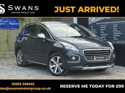 Begagnad Peugeot 3008 Allure 2015 Blå Kombi