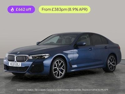 Blue Used 2021 BMW 530e M Sport Sedan | £22,162 (A bit pricey)