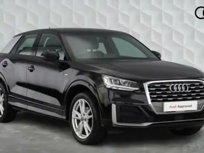 Used Audi Q2 S-Line 150 HP (110 kW) 2019 Mythos black SUV