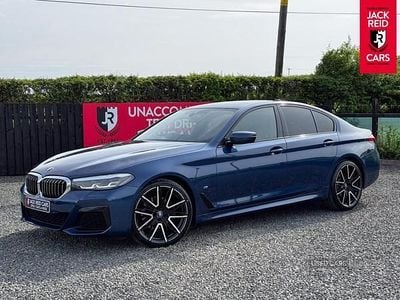 Blue Used 2021 BMW 520 M Sport Sedan | £23,950 (Fair price)