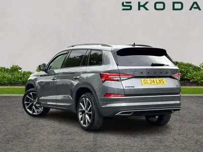 Used Skoda Kodiaq SportLine 196 HP (144 kW) 2024 Grey SUV