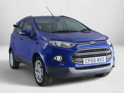 Used Ford Ecosport Titanium 112 HP (82 kW) 2016 Blue SUV