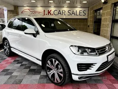 Used VW Touareg R-line 262 HP (192 kW) 2016 White SUV