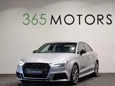 Used Audi A3 Black Edition 184 HP (135 kW) 2017 Silver Sedan