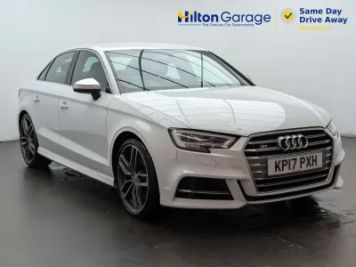 Used Audi S3 Business 2017 White Sedan