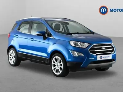 Used Ford Ecosport Titanium 125 HP (91 kW) 2021 Blue SUV