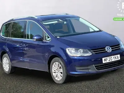 Used VW Sharan SE 150 HP (110 kW) 2019 Blue MPV