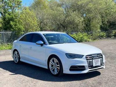 Used Audi S3 2015 White Sedan
