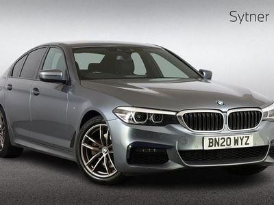 Blue Used 2020 BMW 520 M Sport | £23,500 (Fair price)