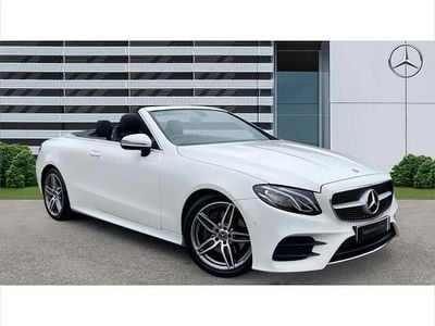 Begagnad Mercedes E220 AMG Line Premium 194 HK (142 kW) 2021 Vit Cab