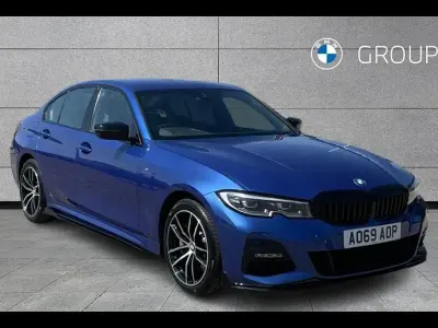 Used BMW 330 M Sport 288 HP (211 kW) 2019 Blue Sedan