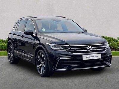 Black Used 2023 VW Tiguan R-line SUV | £27,224 (Fair price)